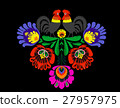 Wzory Lowickie. Decorative traditional  27957975