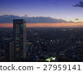 市中心的建築街（東京都觀景台）〜黃昏〜 27959141