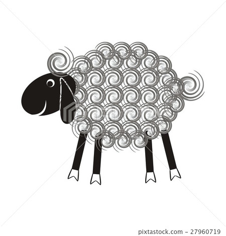 Cute sheep 27960719