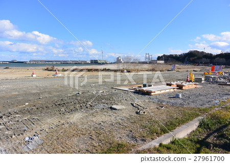 Ryoga Ohama beach resort under reconstruction 27961700