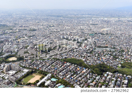 Aerial photograph of Toyonaka city, Osaka prefecture 27962962