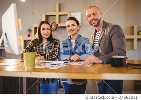 Graphic designers in office 27963811