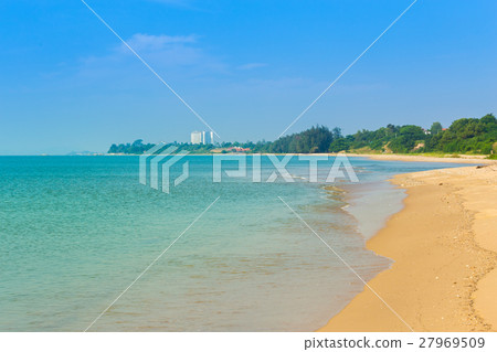 Sai Thong Beach, sea at Rayong, Thailand 27969509
