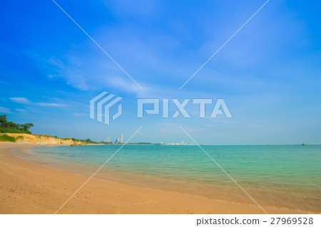 Sai Thong Beach, sea at Rayong, Thailand 27969528