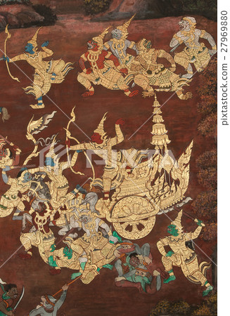 Public Art Painting at Bangkok 27969880