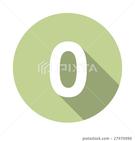 Business icon - number 0 - Stock Illustration [27970998] - PIXTA