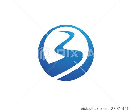 River Logo template 27971446