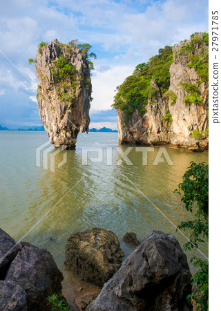 James bond island landmark of Phang-nga bay : 27971785