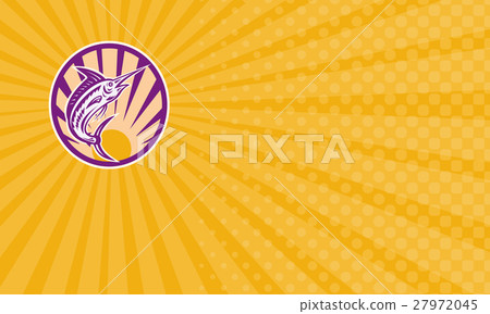 Blue Marlin Cafe Business card 27972045