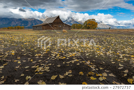 Mormon Row Historic in Grand Teton National Park Mormon Row Historic in Grand Teton National Park 27972737
