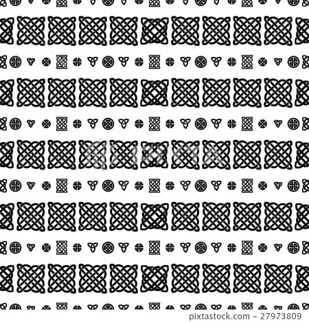 Celtic knot seamless pattern Celtic knot seamless pattern 27973809