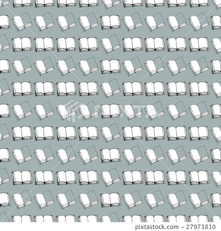 Seamless pattern with books Seamless pattern with books 27973810