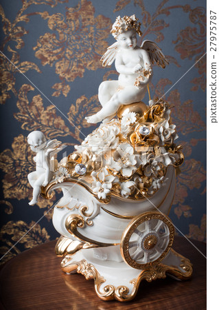 Antique statue with angels 27975787