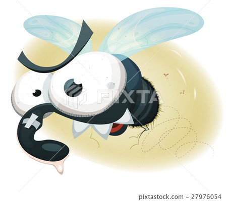 Comic Funny Housefly 27976054