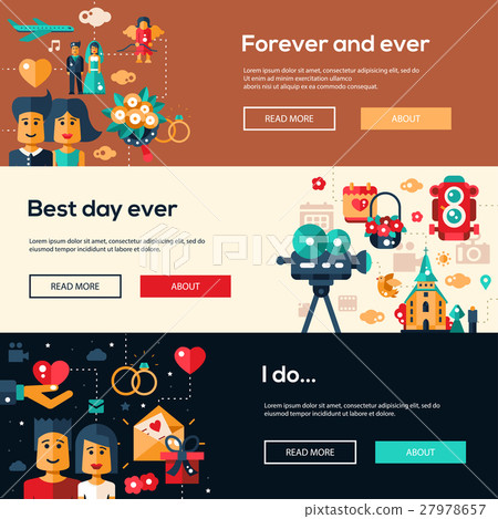 Wedding services website header banner, headers Wedding services website header banner, headers 27978657