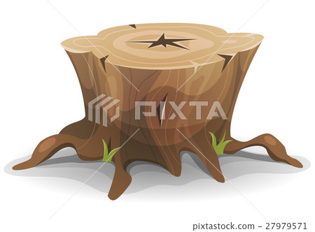 Comic Tree Stump Comic Tree Stump 27979571