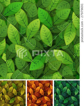 Seamless Spring And Seasons Leaves Seamless Spring And Seasons Leaves 27979691