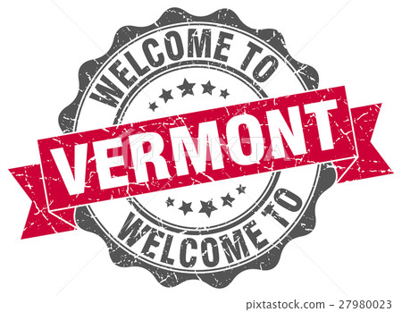 Vermont round ribbon seal 27980023