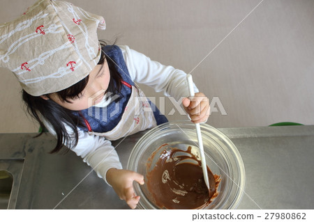A girl who boils chocolate A girl who boils chocolate 27980862