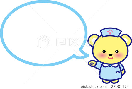 熊的動物護士標註 27981174