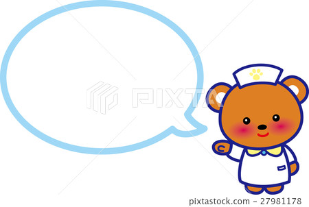 熊的動物護士標註 27981178