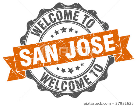 San Jose round ribbon seal San Jose round ribbon seal 27981623