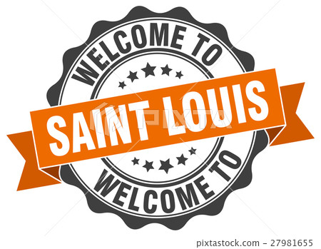 Saint Louis round ribbon seal 27981655