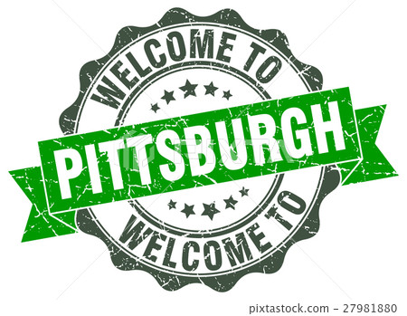 Pittsburgh round ribbon seal 27981880