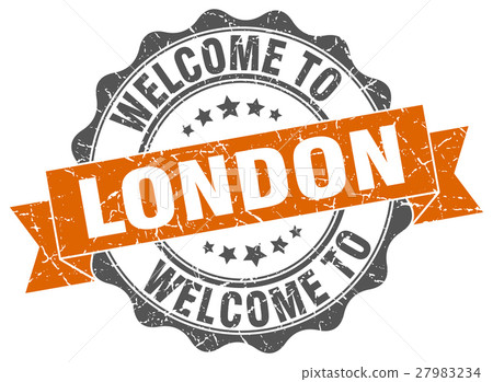 London round ribbon seal London round ribbon seal 27983234