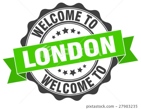London round ribbon seal London round ribbon seal 27983235