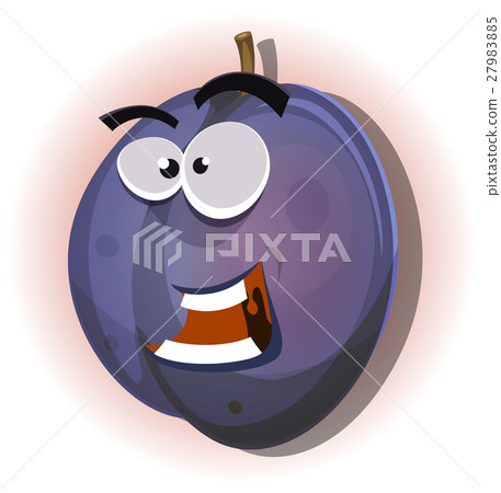 Comic Funny Plum Character 27983885