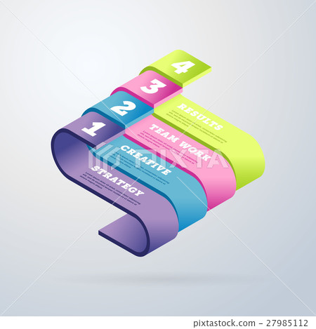 Infographics elements vector template - Stock Illustration [27985112 ...