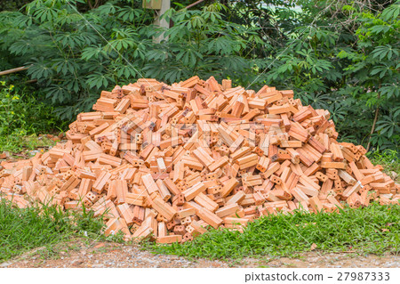 bricks for construction. 27987333