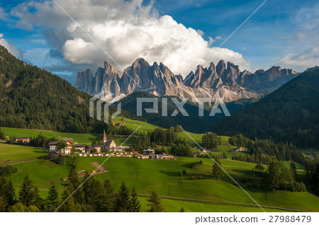Santa Maddalena Village and the Dolomites 27988479