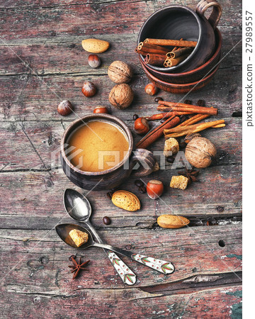 coffee and coffee spices coffee and coffee spices 27989557
