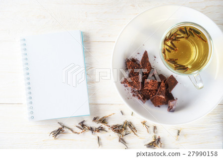 green teas, chocolates and note pad green teas, chocolates and note pad 27990158