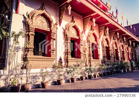 Buddhist temple Chiang Mai, Thailand 27990336