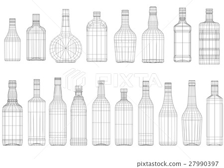 set of bottle set of bottle 27990397