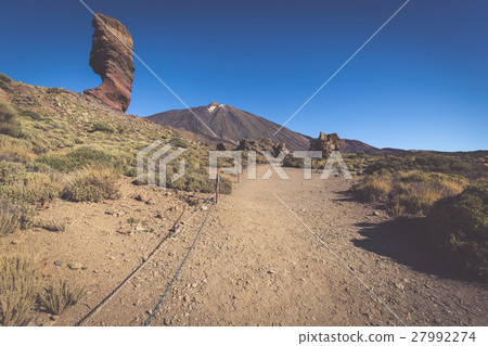 Teide National Park Roques de Garcia in Tenerife  27992274