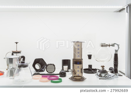 Different utensils for coffee making Different utensils for coffee making 27992689