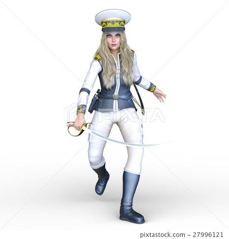 Female soldier Female soldier 27996121