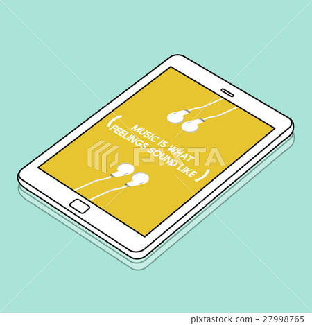 Music Life Happy Earphones Concept Music Life Happy Earphones Concept 27998765