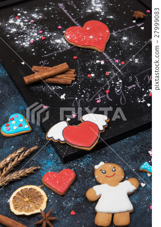 Math, hearts, formula of love 27999083