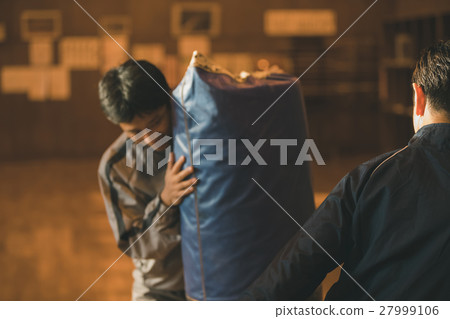 combative sport, punching bag, practice 27999106