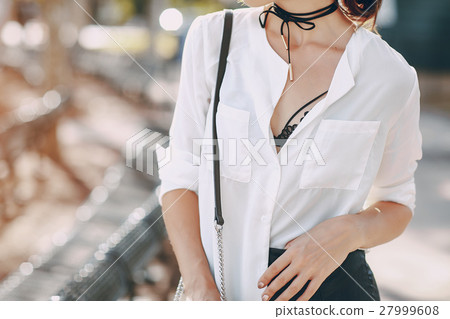 beautiful girl on the street beautiful girl on the street 27999608