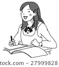 Girls studying 27999828