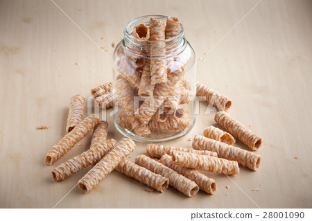 Thailand dessert crispy roll coconut milk flavor Thailand dessert crispy roll coconut milk flavor 28001090
