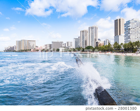 夏威夷威基基海灘 28001380