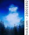 Cumulus sky illustration 28001492