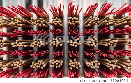 Red incense sticks, asia religion culture Red incense sticks, asia religion culture 28001614